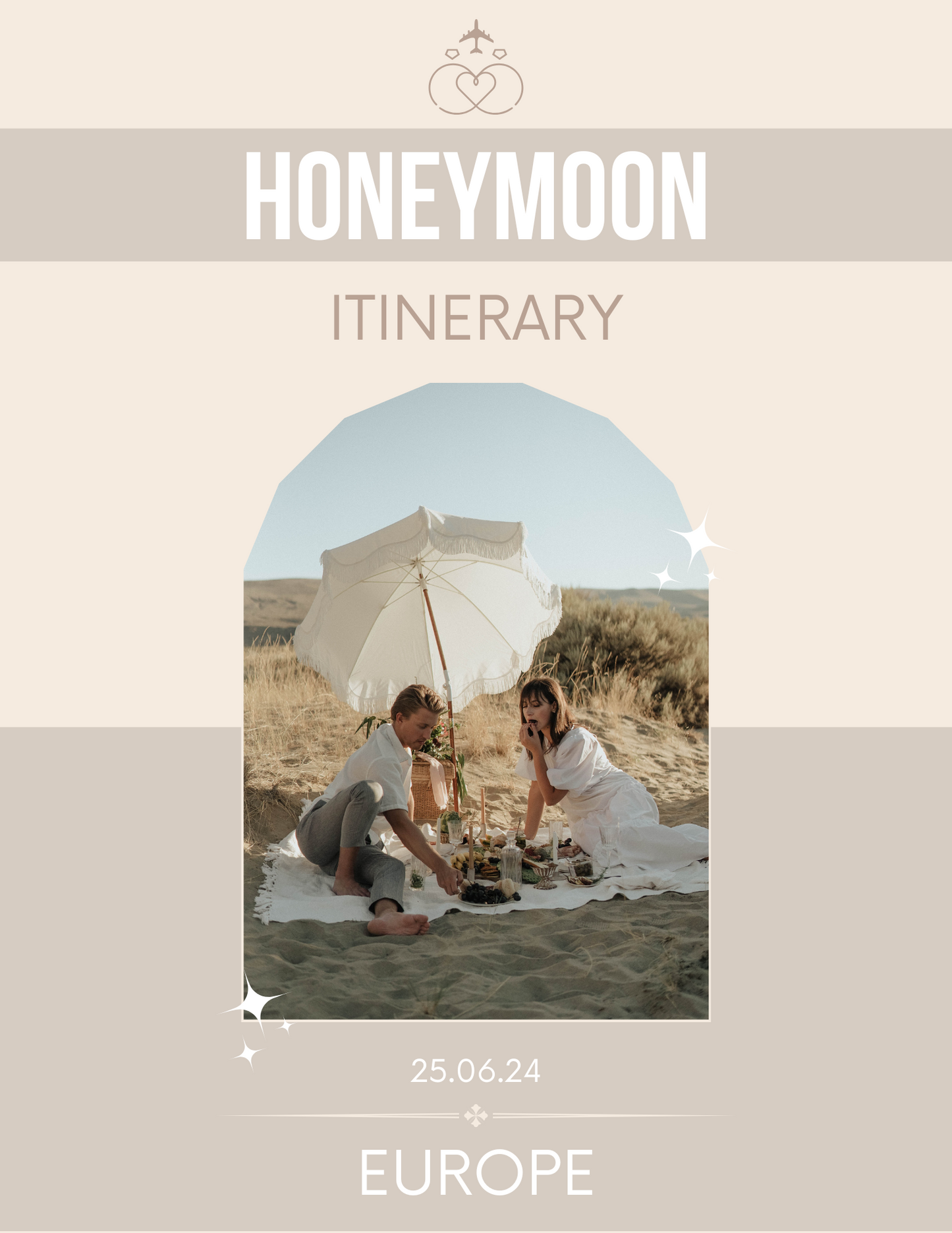 Honeymoon Itinerary Template